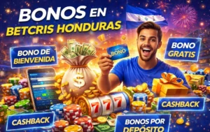 bonos Betcris Honduras bono de bienvenida cashback apuestas gratis y promociones